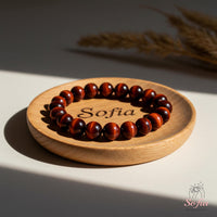 Red Tigers Eye Bracelet | Crystal Jewelry