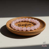 Rose Quartz Bracelet | Crystal Jewelry