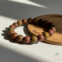 Red Creek Jasper Bracelet | Beaded Crystal Jewelry