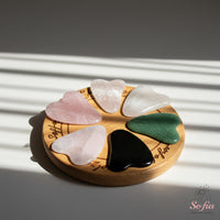 Clear Quartz Gua Sha Wellness Tool | Facial Massage Tools