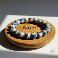 K2 Jasper Bracelet | Beaded Crystal Jewelry