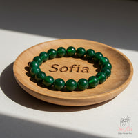 Emerald Bracelet | Beaded Crystal Jewelry