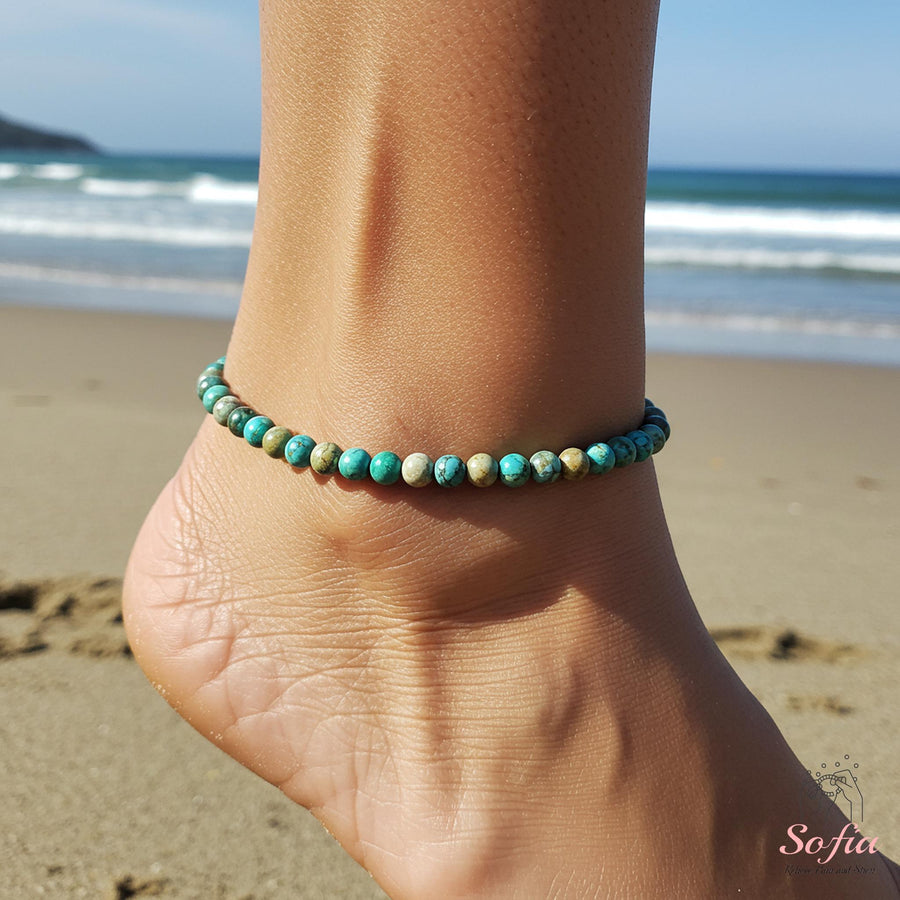 Jasper Anklet | Dainty Jewelry â€?Gift for Her - photo 1
