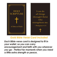 Bible Verse Projection Cross Necklace | Personalized Custom Photo Jewelry