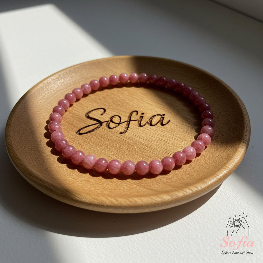 Rhodonite Bracelet | Healing Jewelry â€?Gift for Her & Gift for Him - photo 1