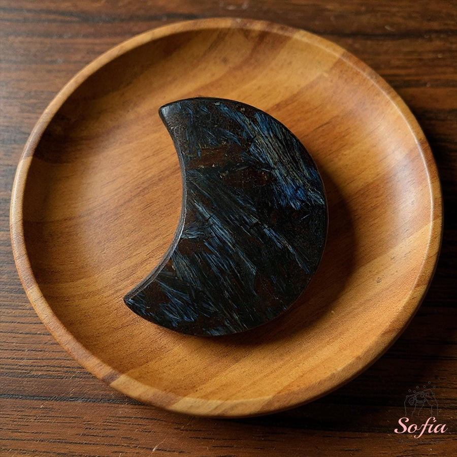 Arfvedsonite Crystal Cluster | Healing Crystal Decor - photo 1