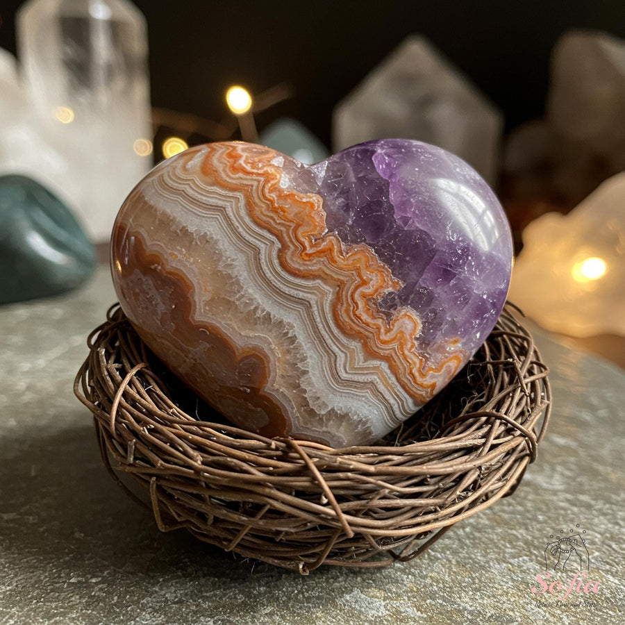 Amethyst Crystal Cluster | Healing Decor - photo 1