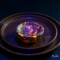 UV-Reactive Yooperlite Crystal Bowl | Crystal Stone Decor
