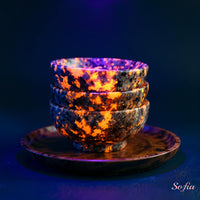 UV-Reactive Yooperlite Crystal Bowl | Crystal Stone Decor