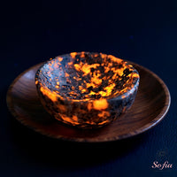 UV-Reactive Yooperlite Crystal Bowl | Crystal Stone Decor