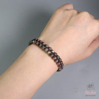 Yooperlite Bracelet UV-Reactive | Layering Gemstone Jewelry