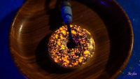 Yooperlite Donut Necklace | UV Reactive Crystal Pendant Jewelry