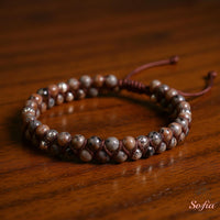 Yooperlite Bracelet UV-Reactive | Layering Gemstone Jewelry