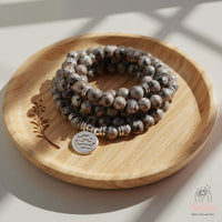 Yooperlite Necklace | UV Reactive 108 Mala Jewelry