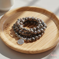 Yooperlite Necklace | UV Reactive 108 Mala Jewelry