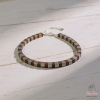 Hematite Bracelet Cube Beads | Layering Gemstone Jewelry