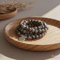 Yooperlite Necklace | UV Reactive 108 Mala Jewelry