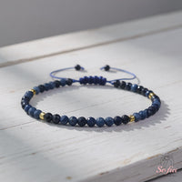 Sapphire Bracelet | Delicate Layering Gemstone Jewelry