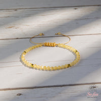 Citrine Bracelet | Delicate Layering Gemstone Jewelry