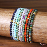 Citrine Bracelet | Delicate Layering Gemstone Jewelry