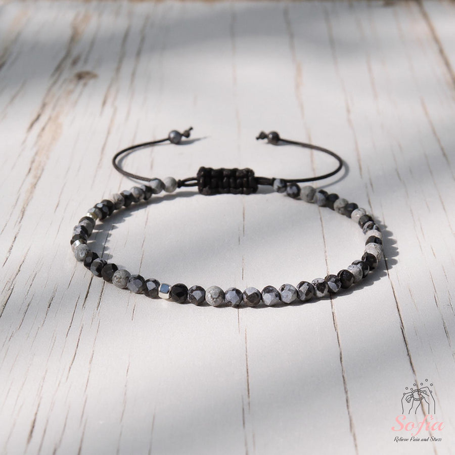 Obsidian Bracelet | Healing Jewelry â€?Gift for Her & Gift for Him - photo 1