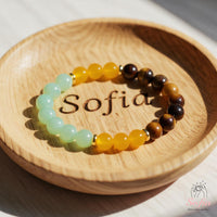 Abundance Crystal Bracelet | Manifest Money Beaded Jewelry