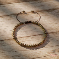 Pyrite Bracelet | Delicate Layering Gemstone Jewelry