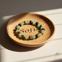Manifest Money Bracelet | Abundance Crystal Beaded Jewelry