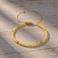 Citrine Bracelet | Delicate Layering Gemstone Jewelry