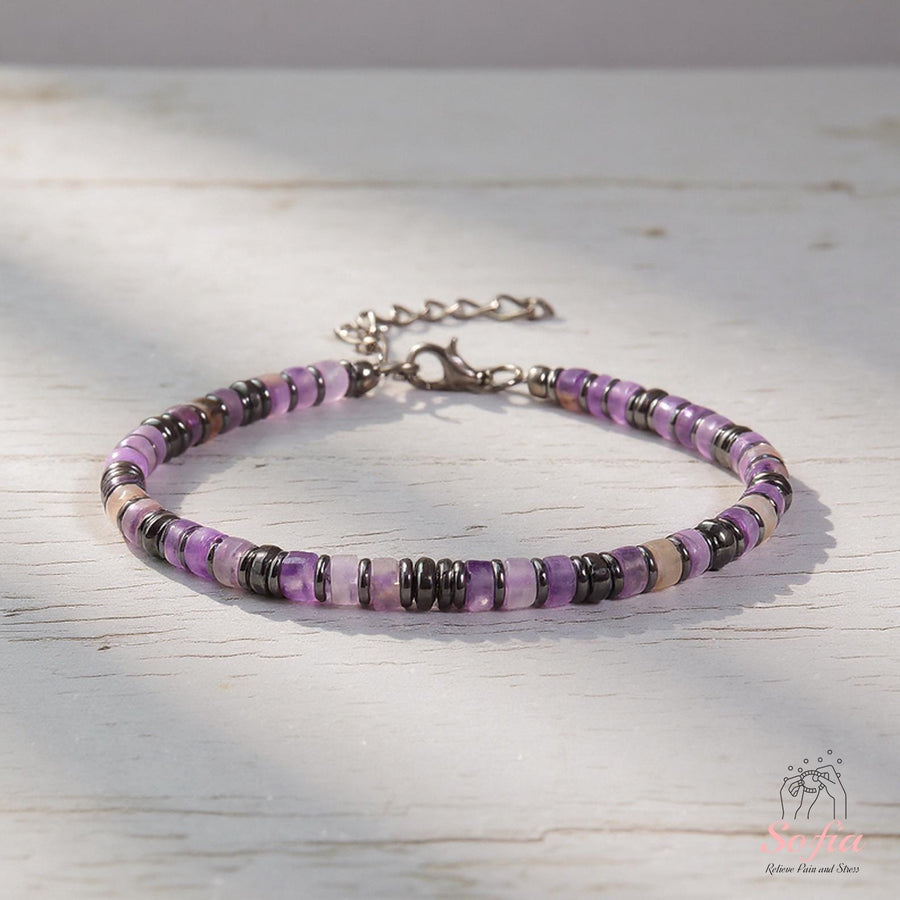 Hematite Bracelet | Protection Jewelry â€?Gift for Him - photo 1