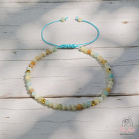 Amazonite Bracelet | Delicate Layering Gemstone Jewelry