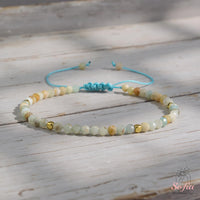 Amazonite Bracelet | Delicate Layering Gemstone Jewelry