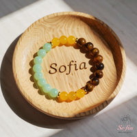 Abundance Crystal Bracelet | Manifest Money Beaded Jewelry