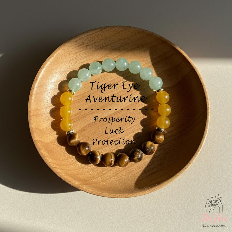 Aventurine Bracelet | Healing Crystal Jewelry â€?Gift for Her & Gift for Him - photo 1