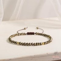 Pyrite Bracelet | Delicate Layering Gemstone Jewelry