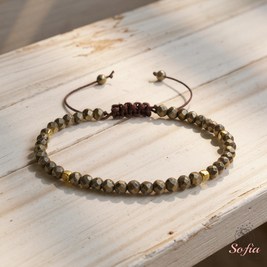 Pyrite Bracelet | Healing Jewelry â€?Gift for Her & Gift for Him - photo 1