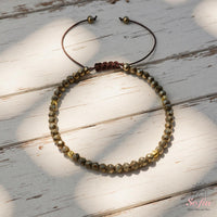 Pyrite Bracelet | Delicate Layering Gemstone Jewelry