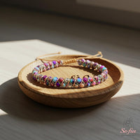 Sea Sediment Jasper Bracelet | Layering Gemstone Jewelry