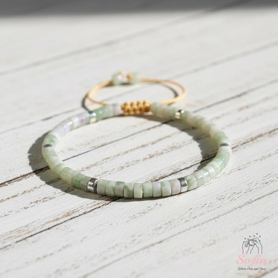 Jade Bracelet | Minimalist Jewelry - photo 1