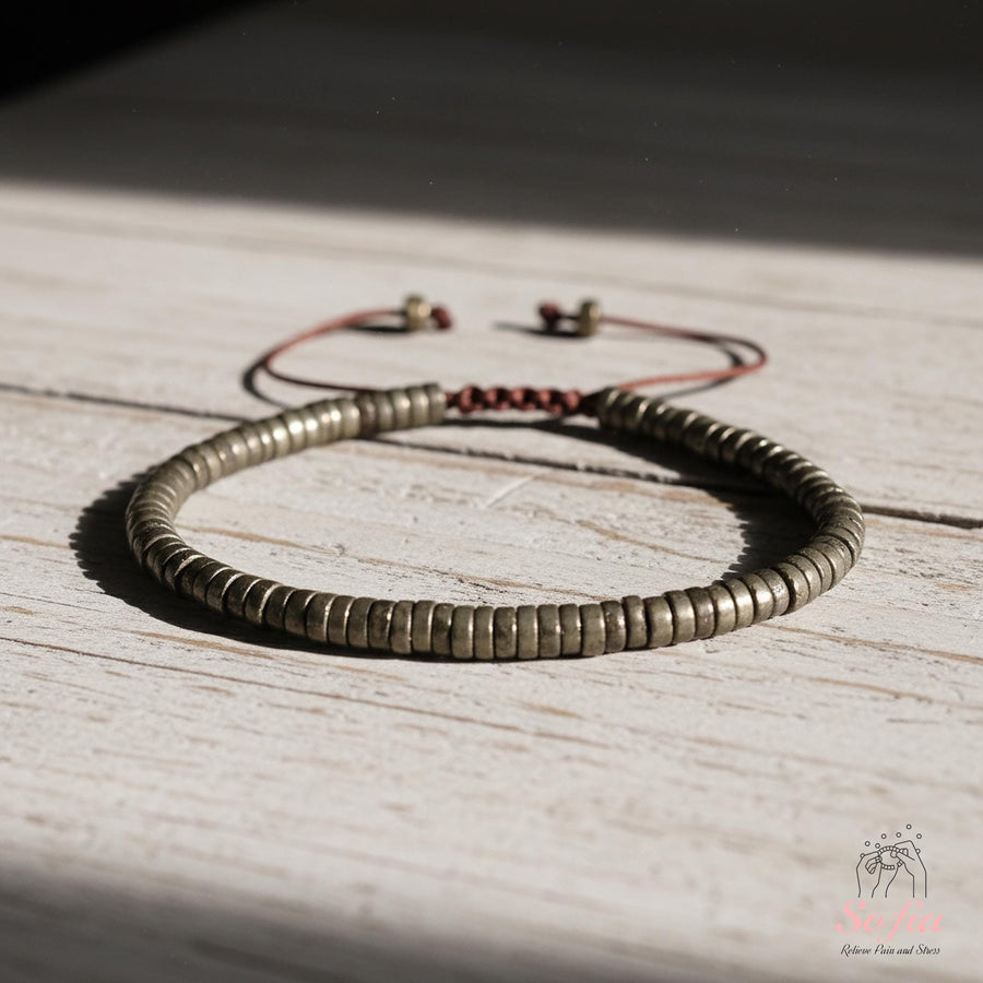 Pyrite Bracelet | Dainty Jewelry â€?Gift for Her & Gift for Him - photo 1