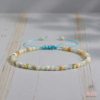 Amazonite Bracelet | Delicate Layering Gemstone Jewelry