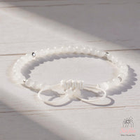Selenite Bracelet | Delicate Layering Gemstone Jewelry