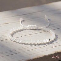 Selenite Bracelet | Delicate Layering Gemstone Jewelry