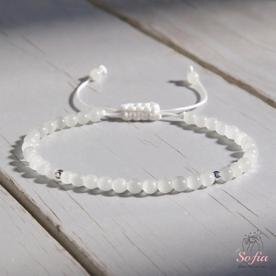 Selenite Bracelet | Healing Jewelry â€?Gift for Her - photo 1