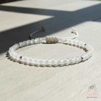Selenite Bracelet | Delicate Layering Gemstone Jewelry