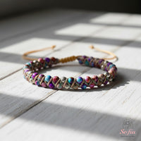 Sea Sediment Jasper Bracelet | Layering Gemstone Jewelry