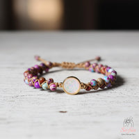 Imperial Jasper Bracelet | Layering Gemstone Jewelry