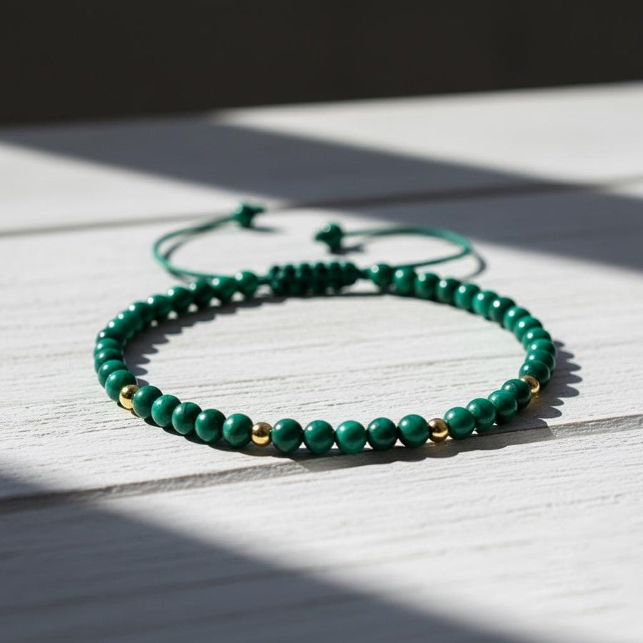 Malachite Bracelet | Healing Jewelry â€?Gift for Her & Gift for Him - photo 1