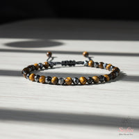 Triple Protection Bracelet | Delicate Layering Gemstone Jewelry
