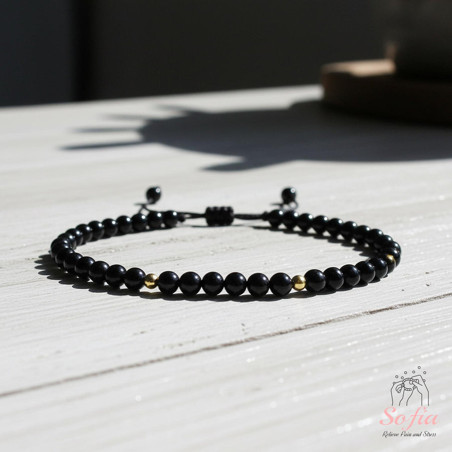 Obsidian Bracelet | Healing Jewelry â€?Gift for Her & Gift for Him - photo 1